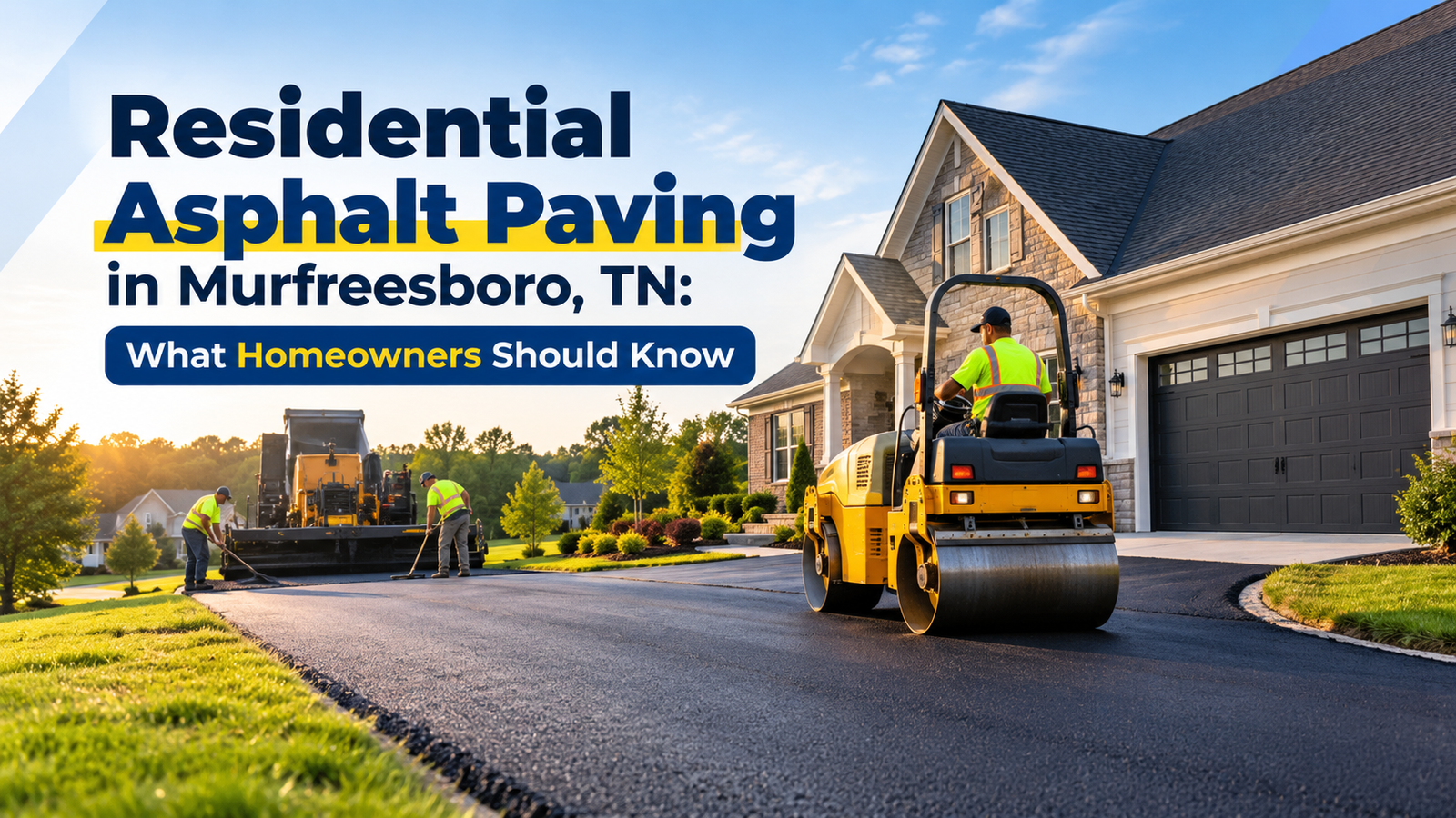 Residential Asphalt Paving in Murfreesboro, TN: What Homeowners Should Know